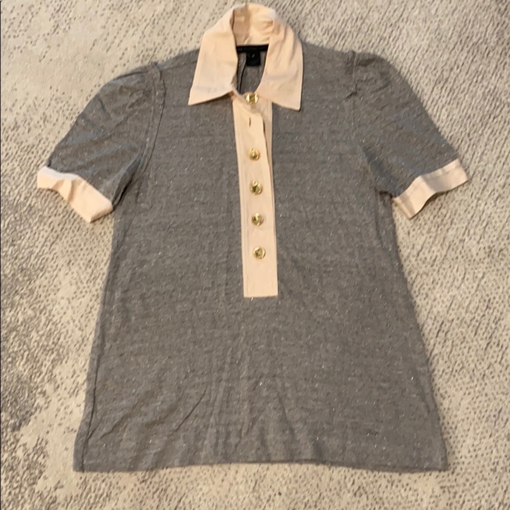 MARC BY MARC JACOBS GLITTER WOVEN SHIRT